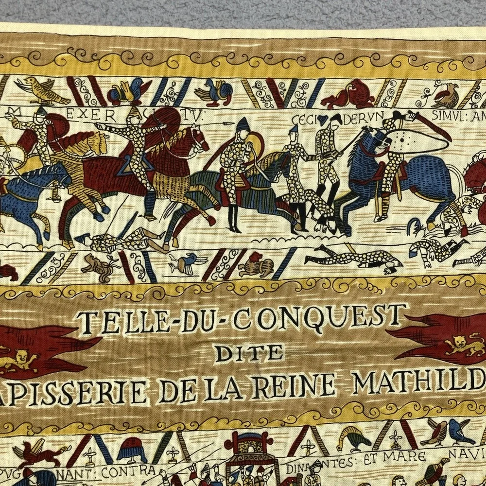 TELLE DU CONQUEST DITE‎ Tapisserie De La Reine 28